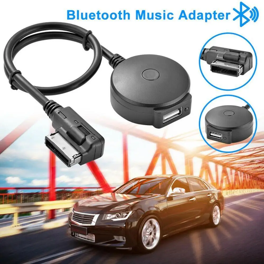 Новый Bluetooth вспомогательный приемник Кабельный адаптер для Audi A4 A5 A6 Q5 Q7 Before 2010