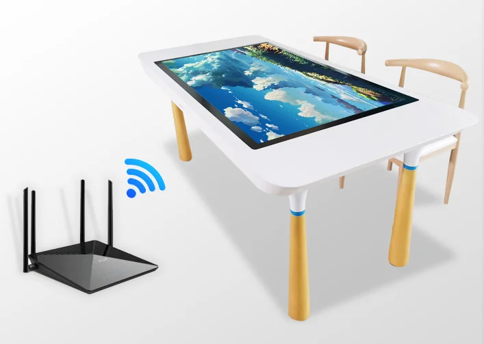 43 дюймовый жидкокристаллический дисплей Android/windows Wi-Fi интерактивный киоск с