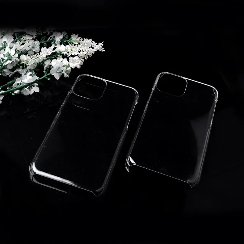 Тонкий прозрачный чехол для iPhone 11 Pro Max Crystal ультра жесткий пластиковый глянцевый защелкивающийся чехол для iPhone X XR XS Max Capa