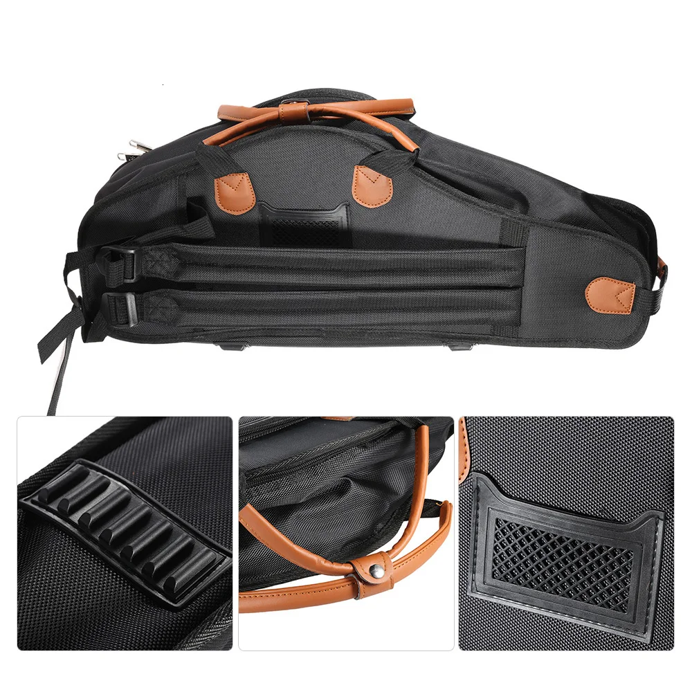1680D waterproof Oxford cloth cotton bag advanced saxophone soft shoulder strap adjustable haha wind
