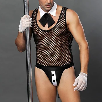 

Men's Police Officer Uniform Role Play Costume Clubwear Underwear