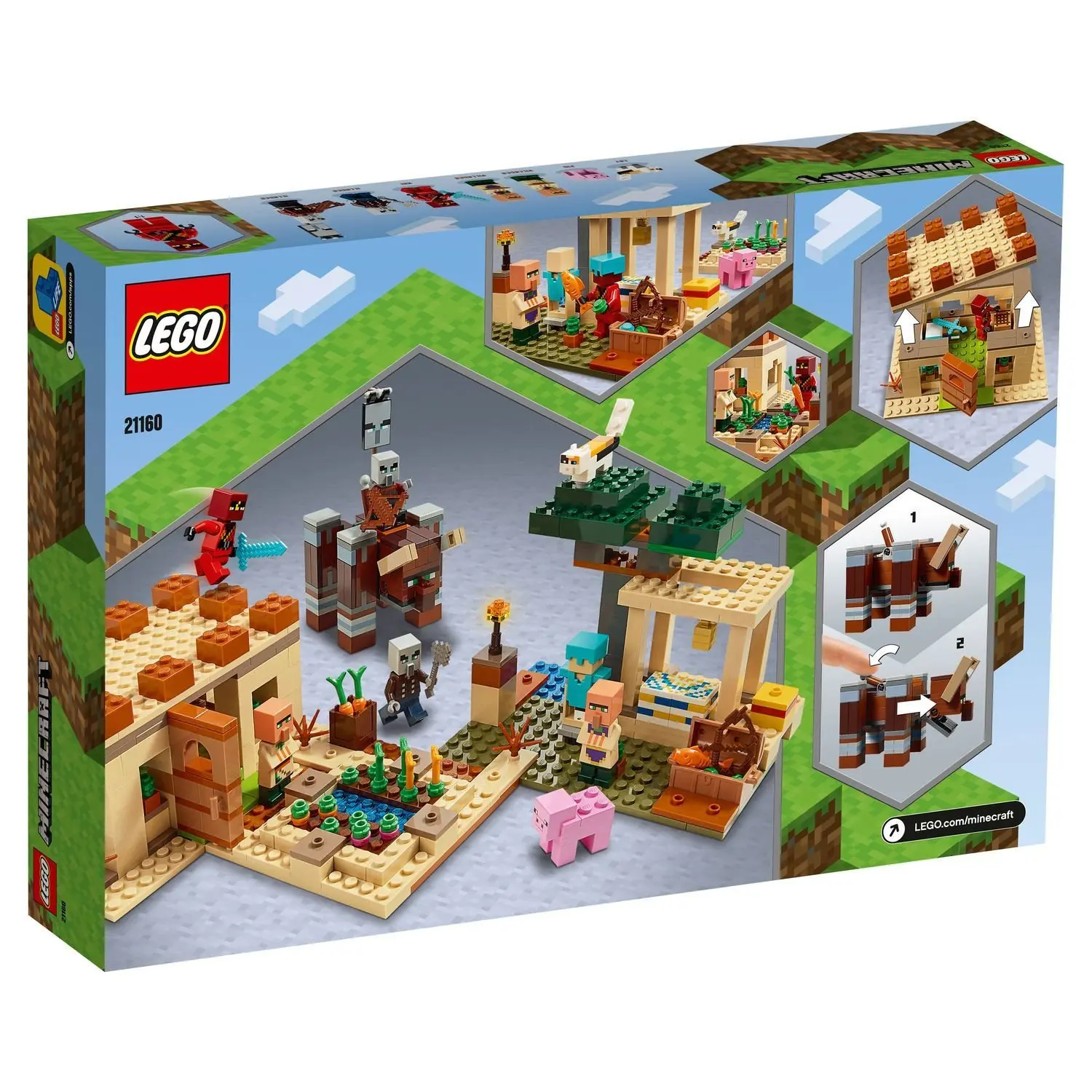 Designer Lego Lego Minecraft patrol robbers 21160 Designer Lego Lego Minecraft patrol robbers 21160