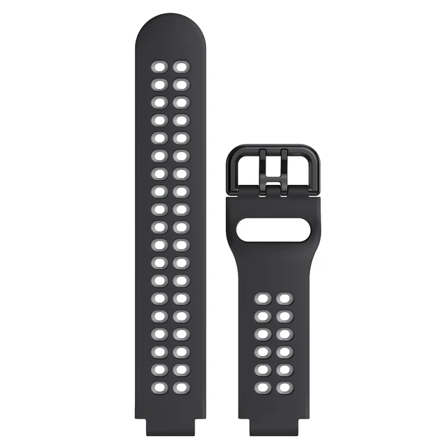 ANBEST Soft Slicone for Garmin Forerunner 230/235/620/630/735XT Two-color Recepalcement Smartwatch Accessories  for Man Woman Black gray