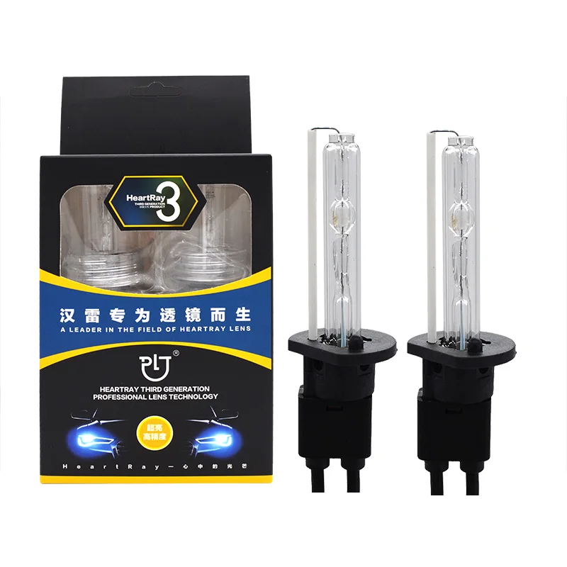 HIDLT 35W Xenon HeartRay HID Replacement Bulb Kit 4500K 5500K 6500K H1 H7 H11 9005 9006 D2H With DLT F3 Fast Start Ballast 12V (2)