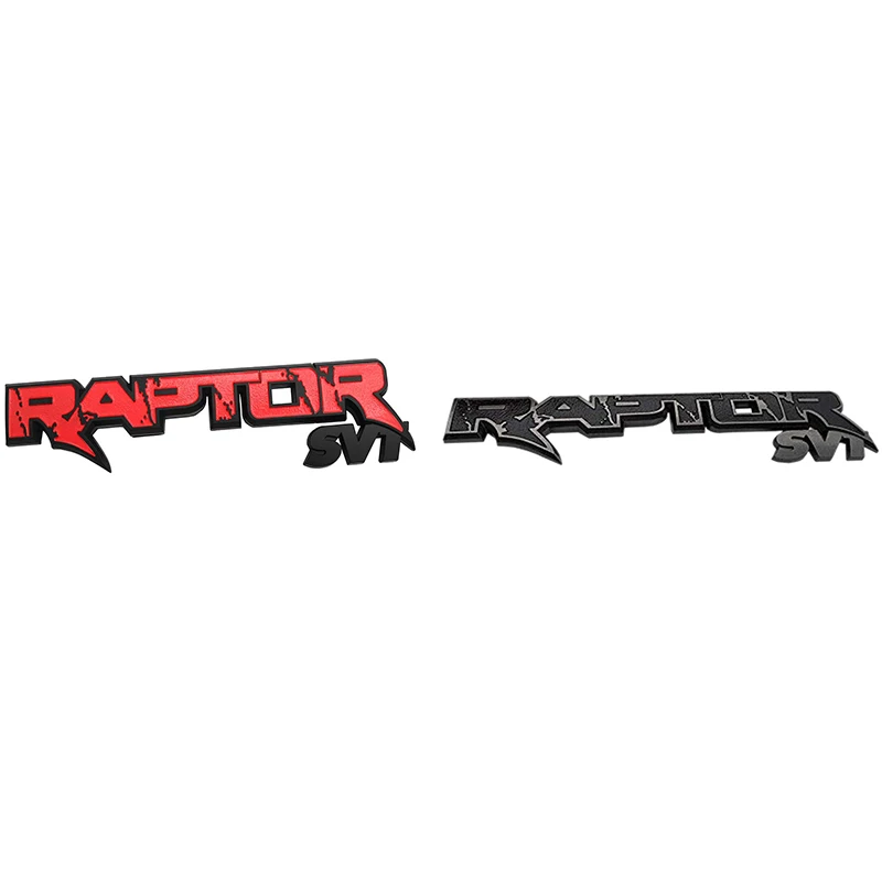 Car Rear Trunk Emblems Raptor SVT Emblem 3D Logo Tailgate Decal Replacement Stickers for Ford F150 2009-2014 | Автомобили и