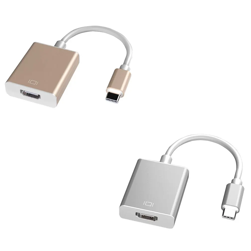 Usb3.1 тип-c преобразователь видеосигнала HDMI USB-C к HDMI 1080P hd-конвертер для проектора видео кабель компьютера внешние аксессуары