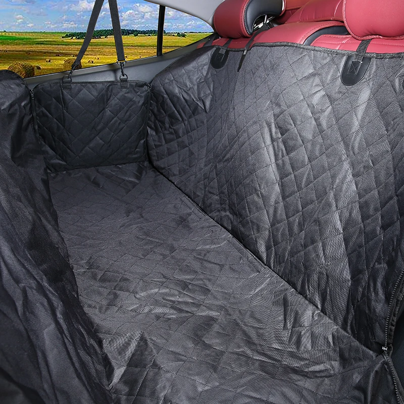 Переносчики для собак водонепроницаемый задний чехол для сиденья для домашних животных щенка гамак складной протектор подушки Коврики безопасные ремешки