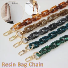 Bag Strap For Handbag Replacement Purse Chain Women Acrylic Shoulder Bag Handle Detachable Straps Handle Chains