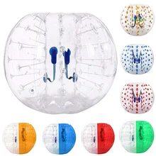 1,0 мм TPU надувные игрушки для детей и взрослых 1,2/1,5/1,7 м воздушный пузырь футбол Зорб мяч бампер мяч Футбол Спорт на открытом воздухе игра