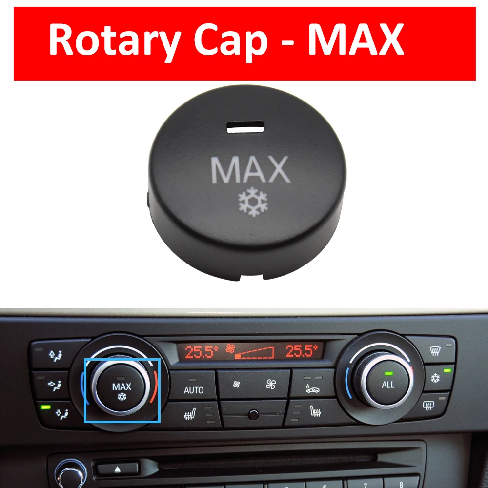 SHENGG Auto Klimaanlagen Schalter - Passend Für BMW 1er, 3er, X1, X3 Serie