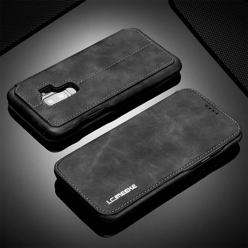 LLZ. COQUE Роскошный кошелек из натуральной кожи чехол для samsung Galaxy S9 Plus S10 5G S10E откидная крышка для samsung S8 S7 edge Note 8 9