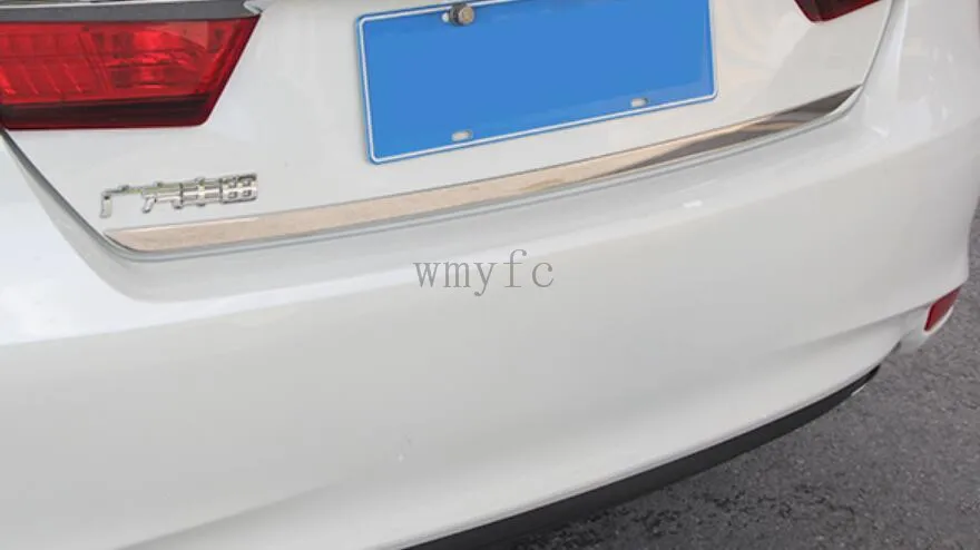 Крышка багажника из нержавеющей стали подходит для Toyota Camry 2015 2016 2017|trim cover|trunk lid