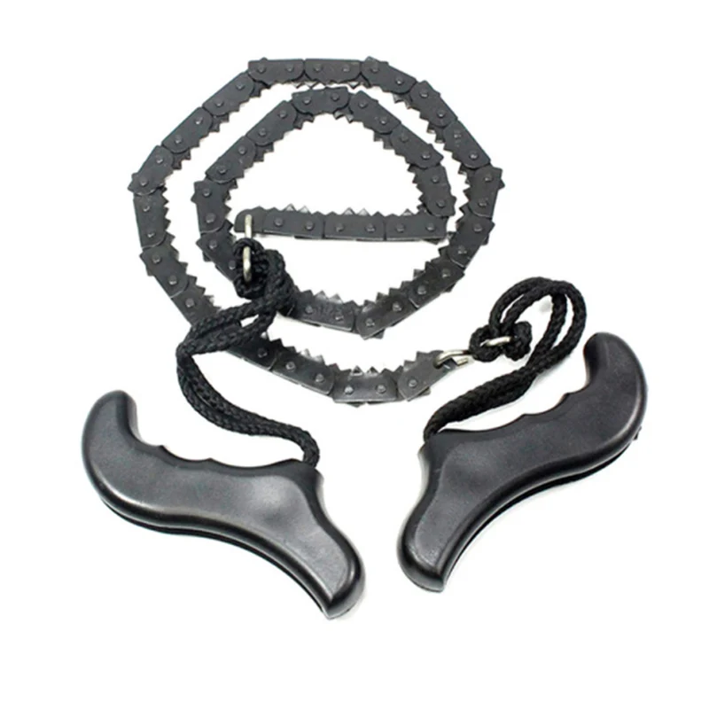 Camping Tools Garden Tools Survival Hand Zipper Saw Handsaw Wood Cutting Tool Handheld Chains Saw Wire Saw Emergency Saw 5