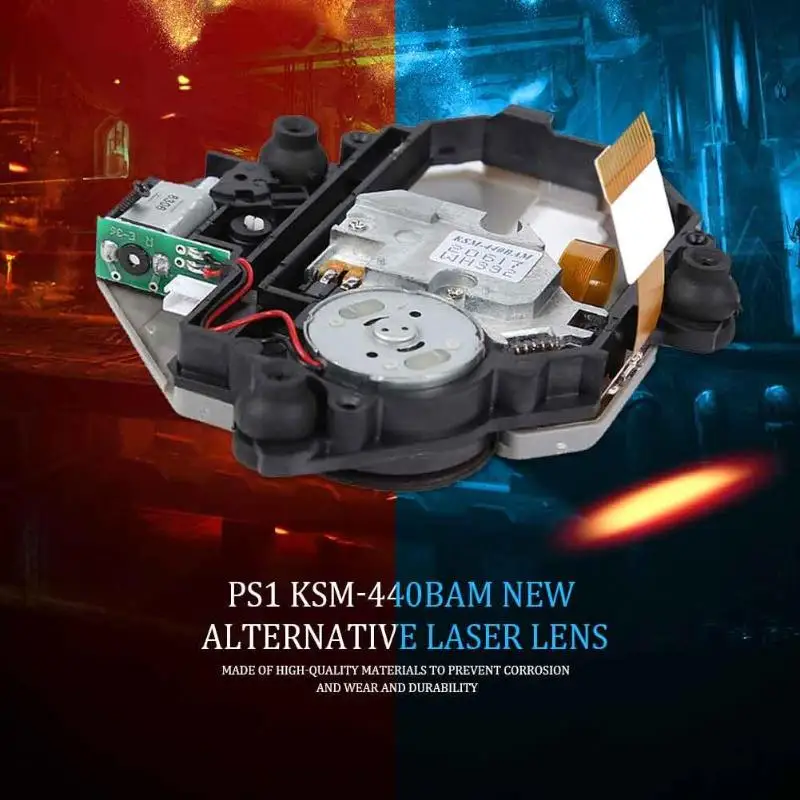 KSM-440BAM лазерная головка для sony PS1 KSM-440 линзы лазера, оптический привод полная сборка Замена для sony playstadi1