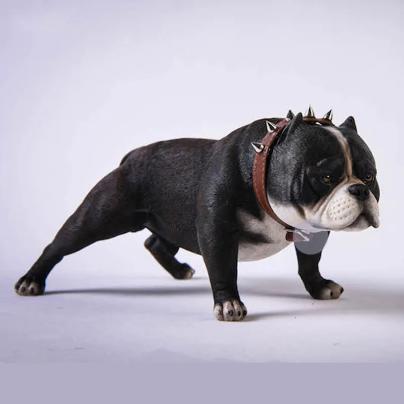 Jxk034 1/6 escala mr. z resina pvc miniatura modelo animal americano bully  pitbull cão modelo de brinquedo para collectible coleção brinquedo  presente|Figuras de ação| - AliExpress