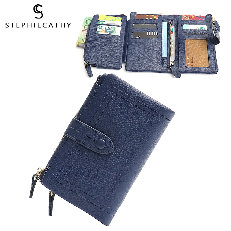 Short Purse Wallet Ladies Luxury Card-Holder Coin-Bag Clutch Notecase Zipper Fashion