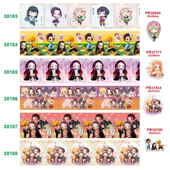 

Free shipping 2020 new arrival ribbons Hair Accessories ribbon 10 yards printed grosgrain ribbons 38183