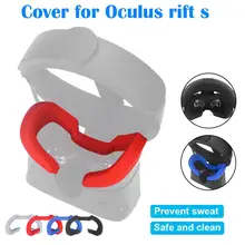 Sweatproof Мягкая силиконовая маска для глаз чехол для Oculus Rift S очки светильник блокирующие Аксессуары#1103