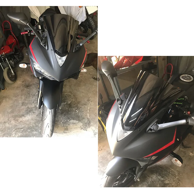 Передний ветровой экран для мотоцикла, ветровой дефлектор для YAMAHA R3 R25, аксессуары для мотоциклов