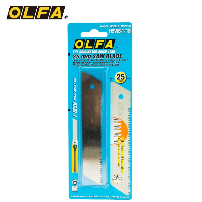 Lâmina de Serra para Olfa Feito Japão Olfa – 1b H-1 Nh-1 Xh-1 Xh-al Hsw-1 no Hswb-1