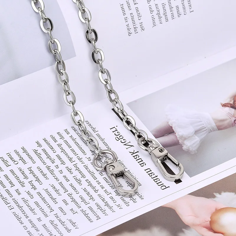 BAMADER Chain Straps High-end Woman Bag Metal Chain Fashion Bags Accessory DIY Bag Strap Replacement Luxury Brand Chain Straps
