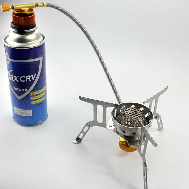 

Refill Connector Adaptor Connector Camping Convenience Camping Stove Tank Outdoor Portable Practical Gas Bottle Conversion Head