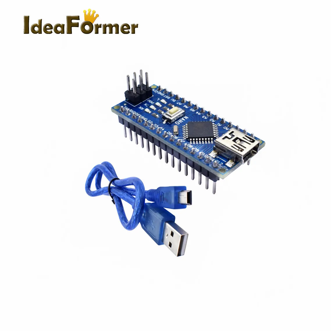 Микроконтроллер USB Nano V3.0 Atmega328P CH340G улучшенная версия 5 В 16 МГц плата для драйвера