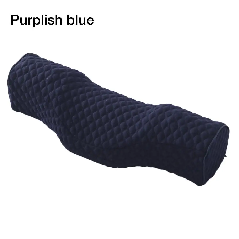 Purplish Blue Memory Foam постельные принадлежности защитная подушка для шеи медленный отскок Подушка-бабочка здоровье путешествия затылочный шейный подушки - Цвет: Purplish Blue
