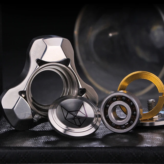 Stainless Steel Hand Spinner Fidget Silent Bearing Zinc Alloy Metal Ball Mute Edc Toys Finger Gyro Relieve Stress Boy Xmas Gift 2