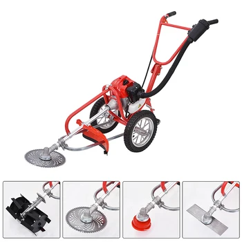 

New Portable Weeding Machine High-quality Hand-push Weeder G0028 Two-stroke 52CC Host With Weeding Wheel 1.9KW 2.5 Horsepower