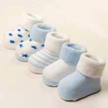 Детские носки Новые стильные носки для малышей на осень и зиму Детские хлопковые носки без пятки детские носки махровые носки для малышей