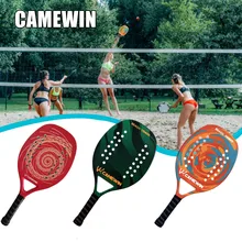 Plate Carbon Raquete Beach Tennis Padel Racket EVA Foam Core Lightweight With Bag For Adult Equipment