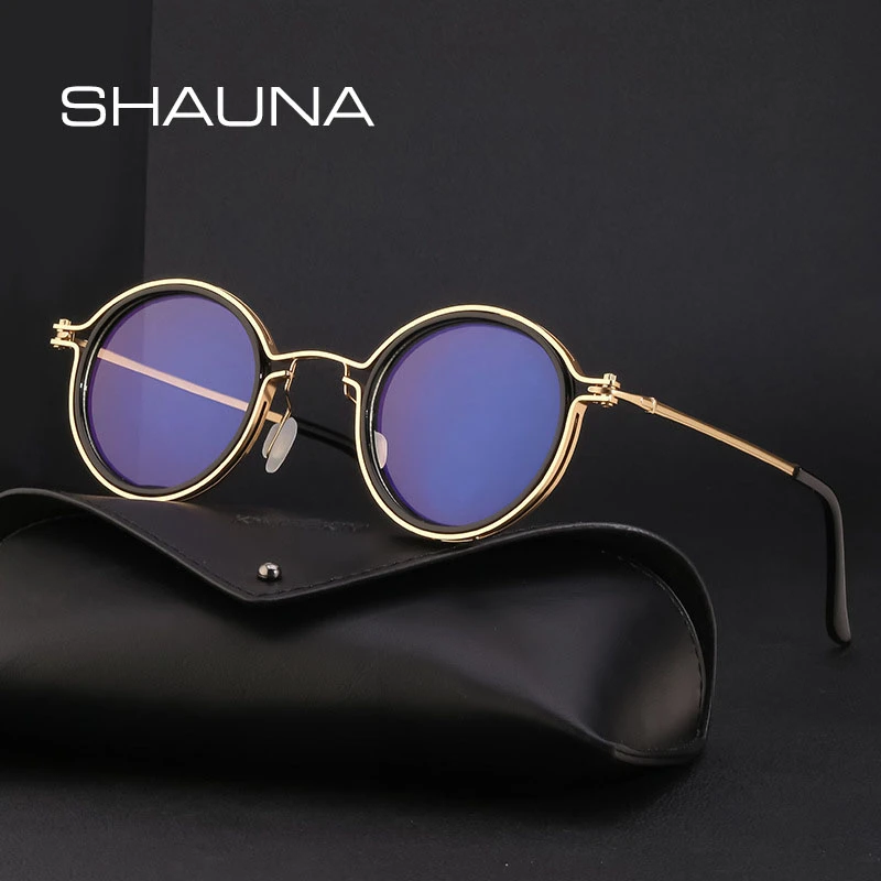 Pulisci Occhiali Da Vista Occhiali Rotondi Metallici Con Lenti