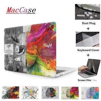 

laptop Hard Shell Case & Keyboard Cover For 2020 Macbook Pro 13 15 16 TouchBar A2141 A2159 Air 13 A1932 2020 A2179 laptop case