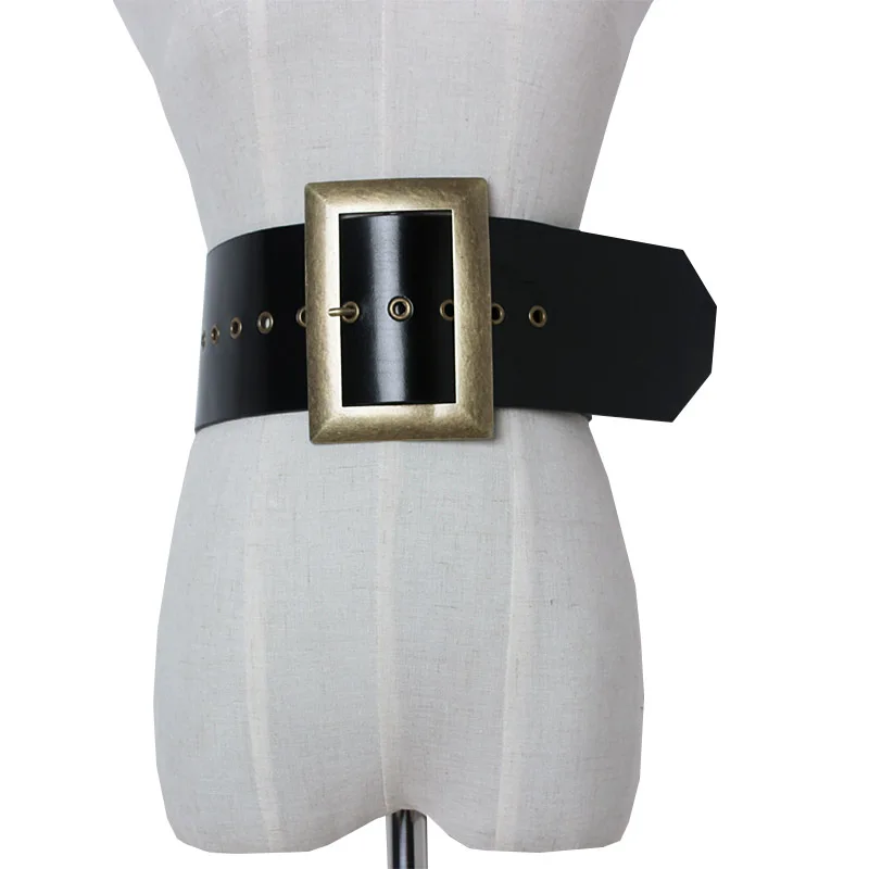 Wide belt with buckle Clearance