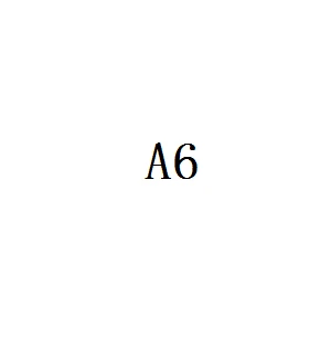 1 шт. A5 A6 A7 Прозрачная ПВХ сумка для хранения карт для путешественника блокнот дневник планировщик на молнии сумка для хранения продуктов - Цвет: A6