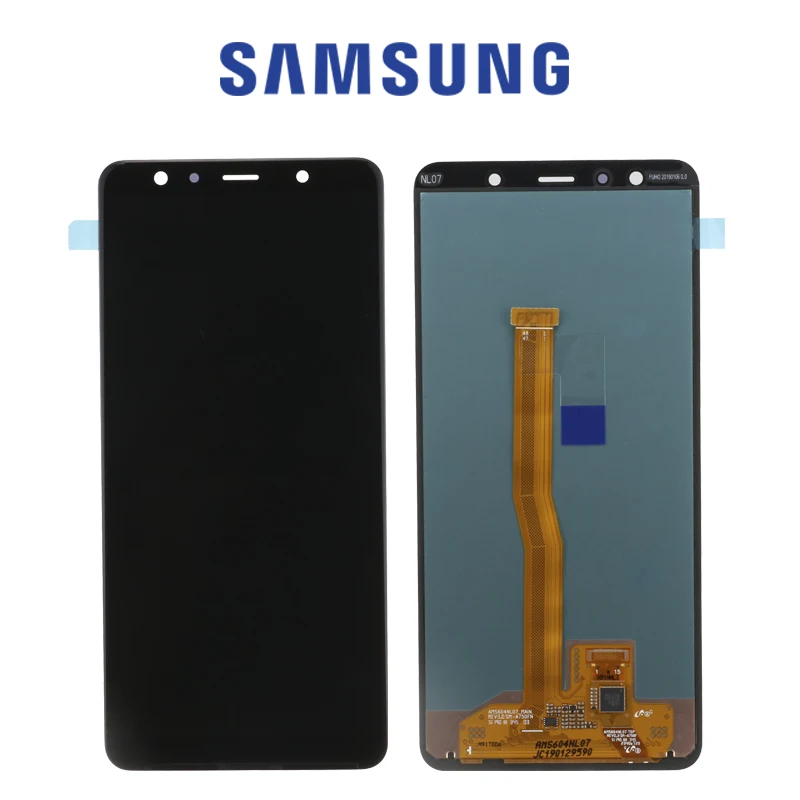 Оригинальный ЖК дисплей SUPER AMOLED 6 0 ''для SAMSUNG Galaxy A7 2018 SM A750F A750 с сенсорным