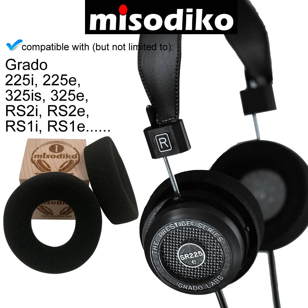 Накладки для ушей misodiko Grado SR225i SR225e SR325is SR325e RS2i RS2e RS1i RS1e | Электроника