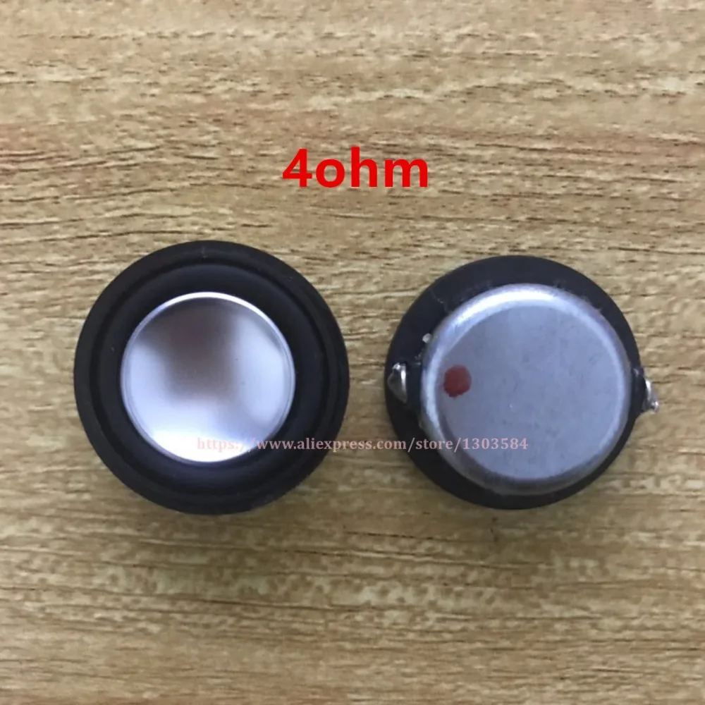 2Pcs 1 Inch Full Range Audio Portable Speaker 8 Ohm 4W Woofer Loudspeaker Speaker Home Theater Sound System For HARMAN