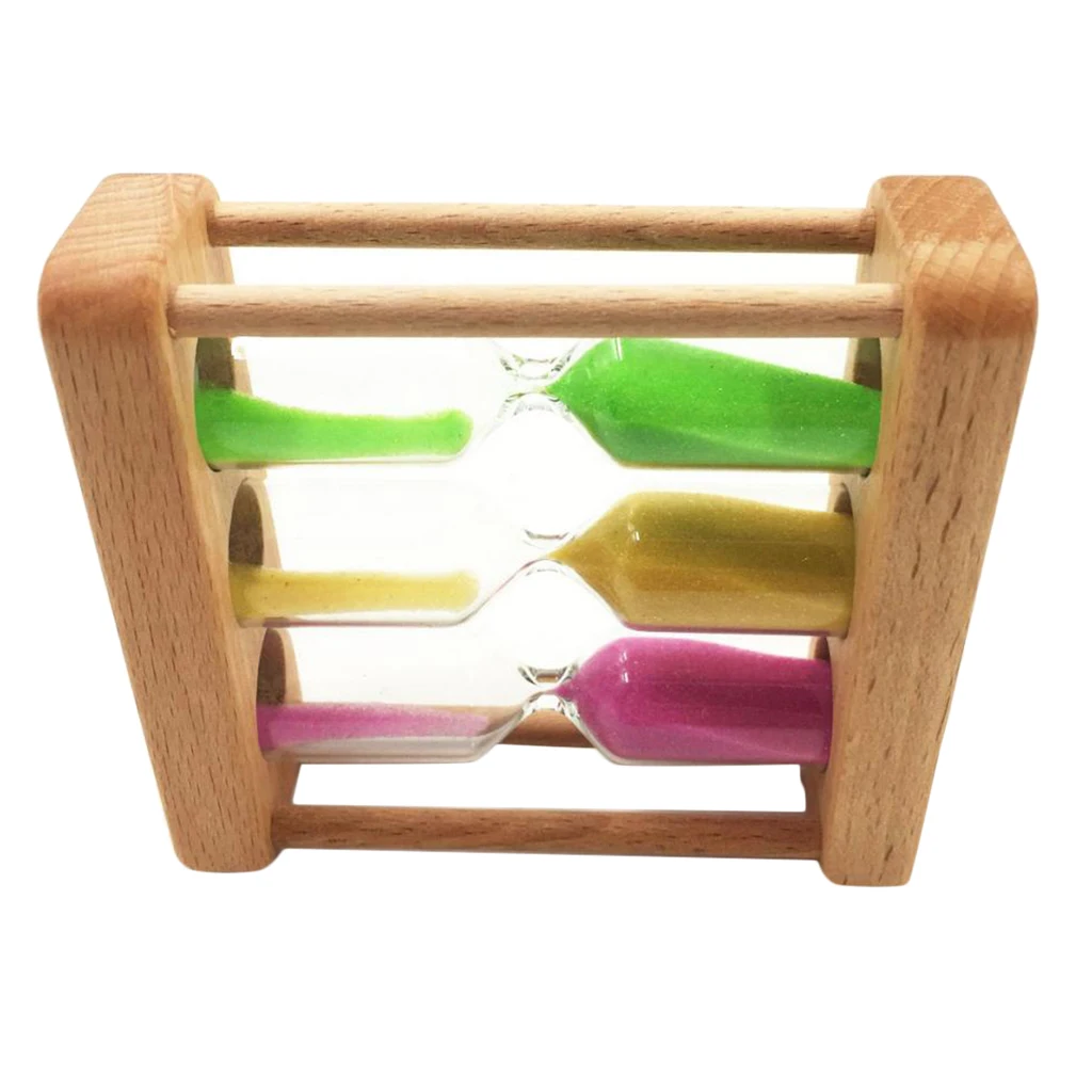 Sand Timer 1+3+5 Minute Hourglass - Exercise, Cooking, Playing Games, Eggs