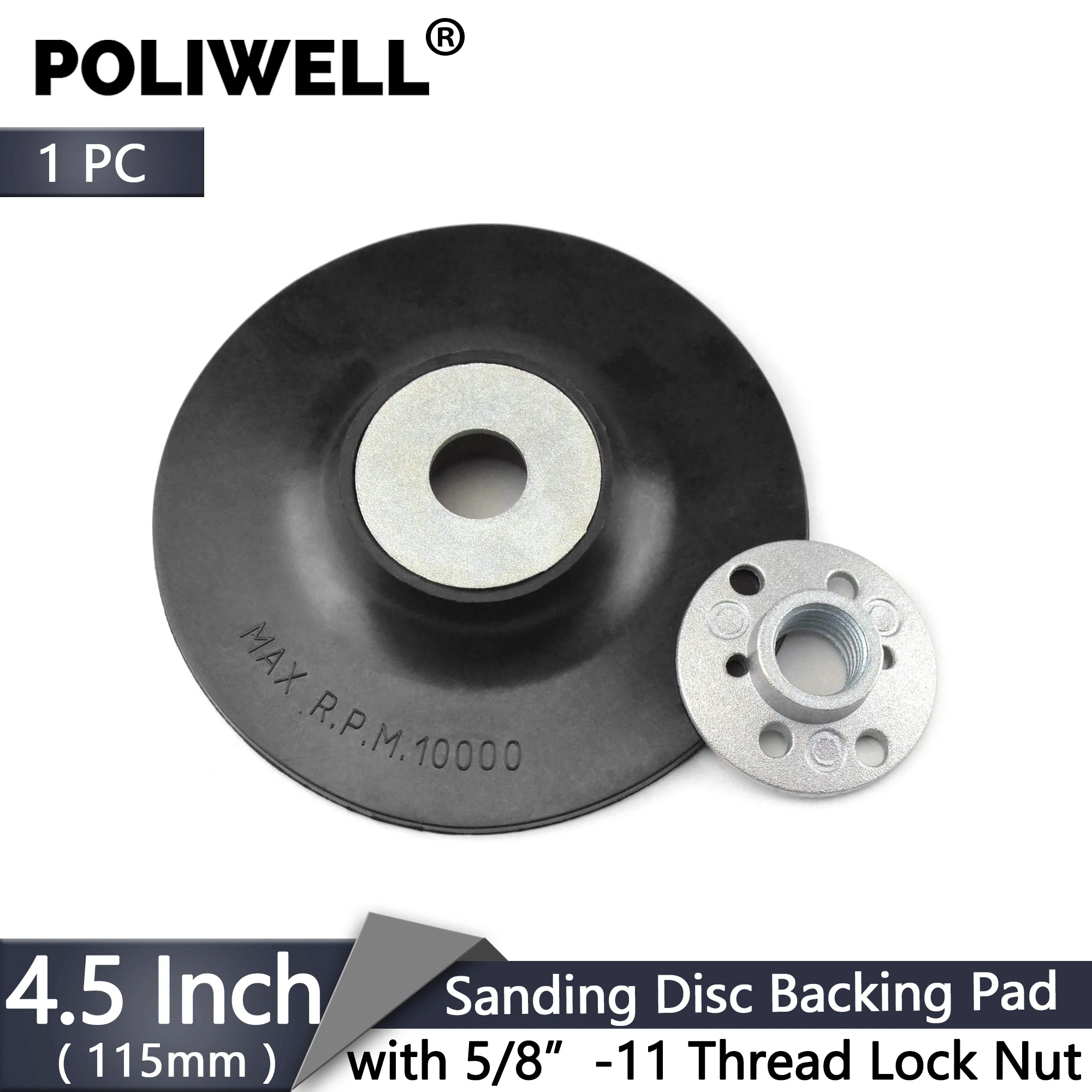 Business & Industrial Polycarbide Abrasive Disc 115mm Mounted on