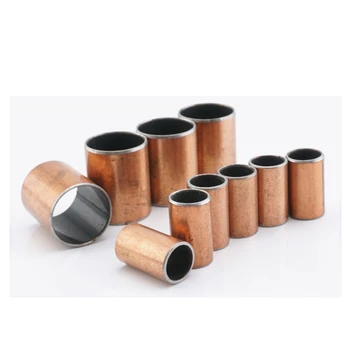 

2PCS Inner Diameter 22 24 25 28mm SF-1 Self-lubricating Bearing Oilless Bushing Sleeve Heigh 10-50mm
