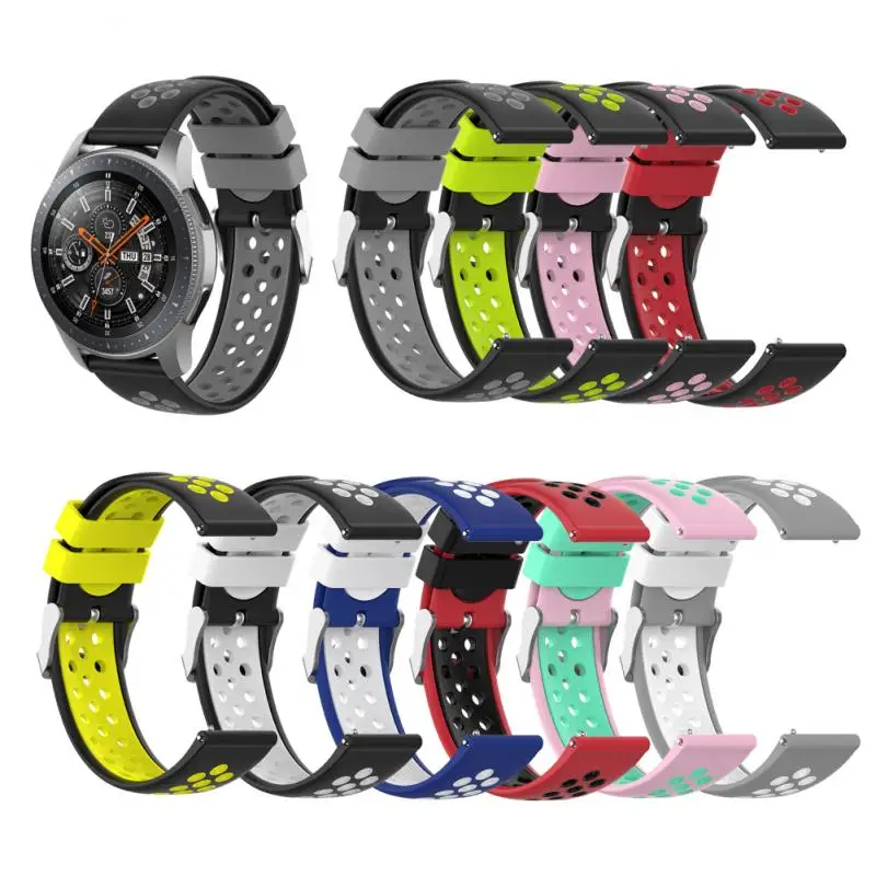 Ремешок для часов для Huami Amazfit stratos спортивный силиконовый ремень браслет ремешок для huawei часы GT активные часы аксессуары 22 мм