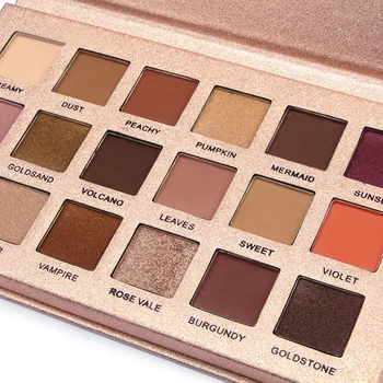 

18 Colors Glitter Eye Shadow Pallete Pigment Professional Eye Makeup Palette Long-lasting Make Up Eyeshadow Palette