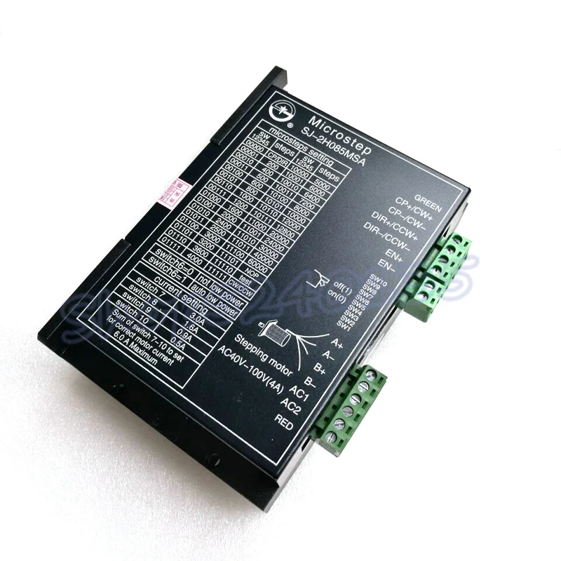Sj 2h085msa 2 Phase Stepper Motor Driver With Low Noise Can Be Equipped With 85 110 4 6 8 Line Motor Motor Driver Aliexpress