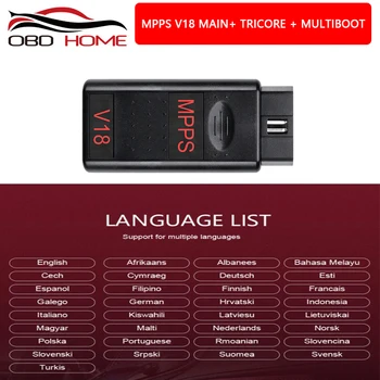 

Diagnostic Tool MPPS V16 ECU Flasher Tuning Tool For EDC15 EDC16 EDC17 CHECKSUM Multi-language OBD2 Scanner ECU Programmer