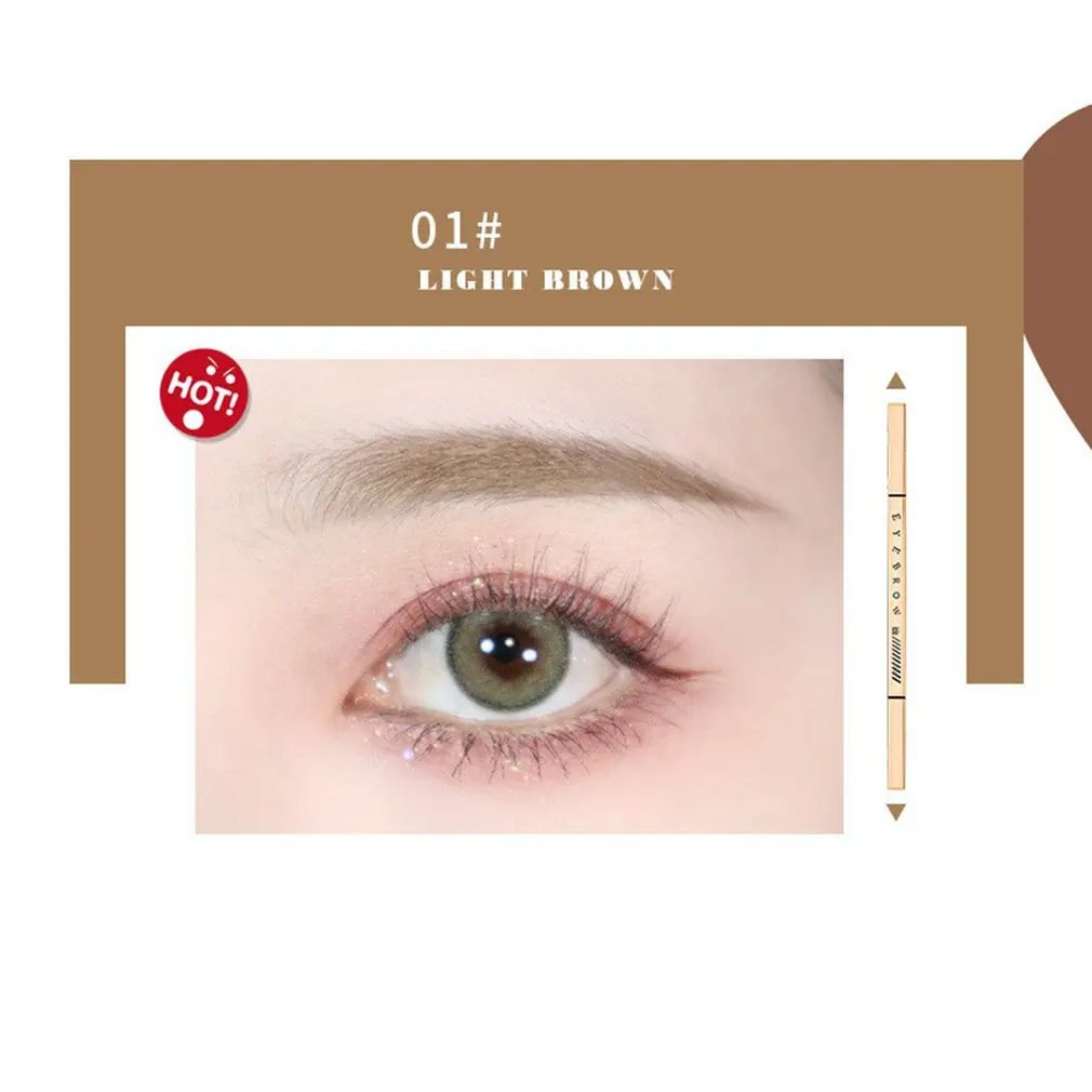 

Microblading Eyebrow Pen Waterproof Fork Tip Eyebrow Pencil Long Lasting 5 Colors Nude Fine Sketch Liquid