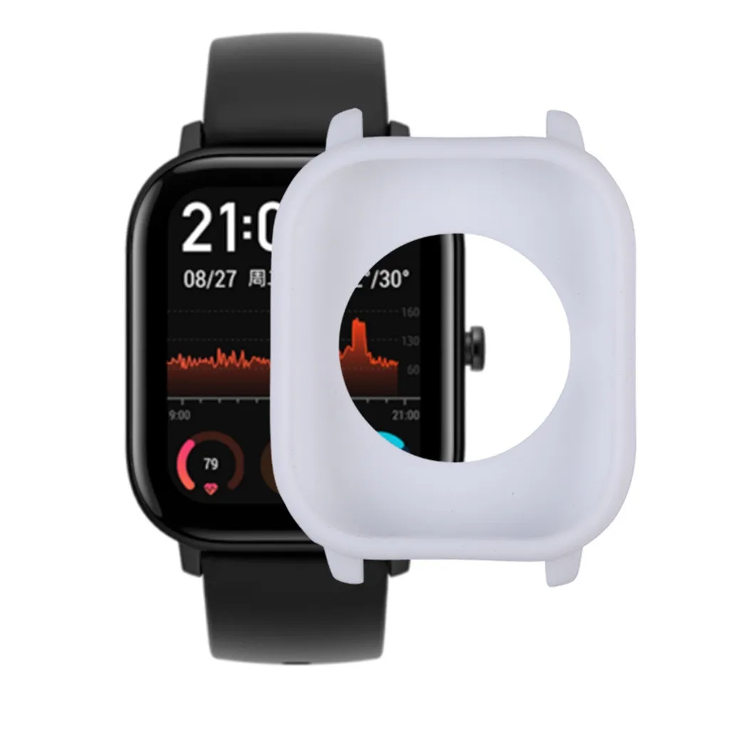 Ouhaobin ТПУ полный Чехол для часов защитный корпус Замена для Xiaomi Huami Amazfit GTS Smart Watch 926#2