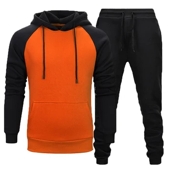 

Men's Sets Hoodie And Pants Sweatsuit Male Sportswear Tracksuit Men Set 2020 Brand Sporting Suit Track Sweat Print
