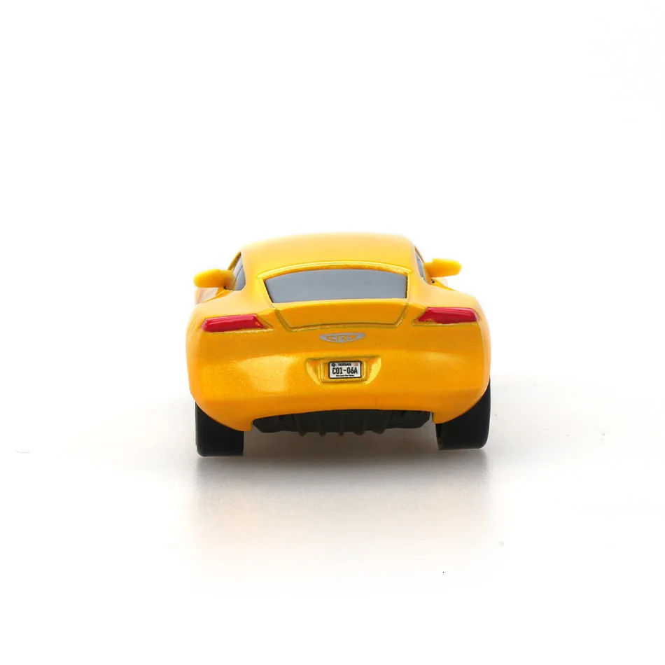 Disney Pixar Cars 2 3 Lightning 40 стиль Mcqueen Mater Jackson Storm Ramirez 1:55 литой автомобиль металлический сплав мальчик детские игрушки подарок